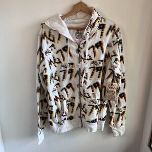 NEW Morphine Generation Men's XL Hoodie Lightning Bolts 100%cotton New with tags